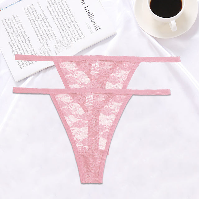 2PCS/Set Women Lace G-string Panties