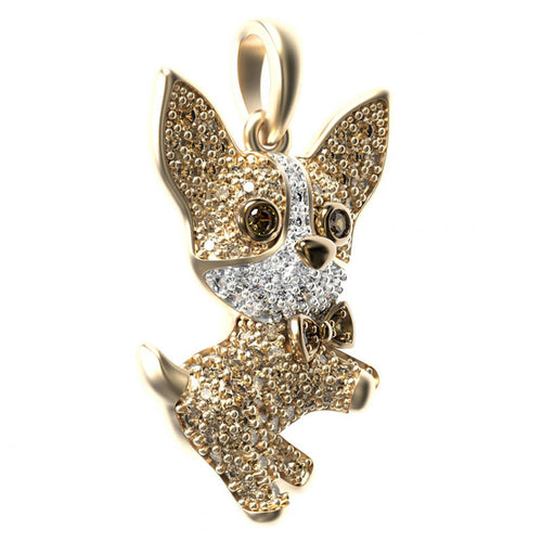 Load image into Gallery viewer, Chihuahua Dog Necklace Pendant
